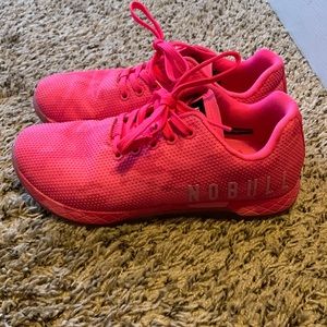 NoBull Neon Pink Camo Trainers